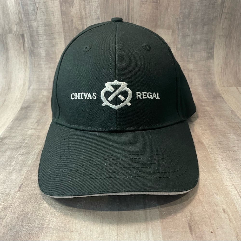 Nice Embroidered CHIVAS REGAL Whiskey Logo Sports Cap Hat Back Snapback